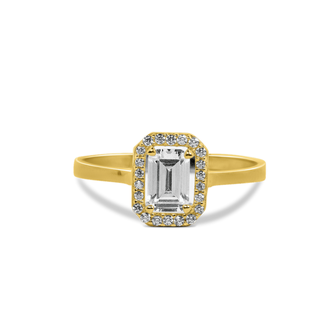 Heirloom CZ Ring | 10k Gold