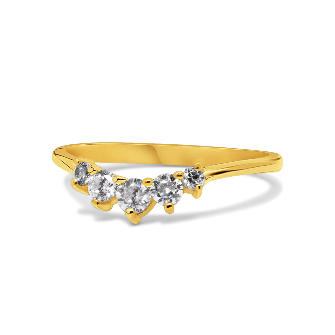 chevron ring white gold, 10k Chevron Ring, stacker rings set, small stacker rings, simple gold ring