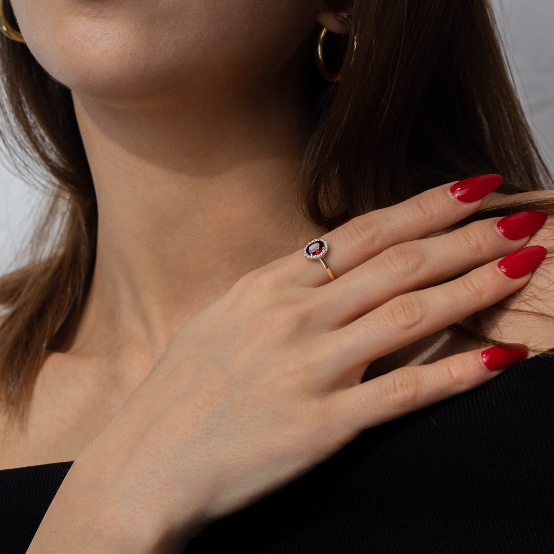 birthstone rings for mom, ruby birthstone ring