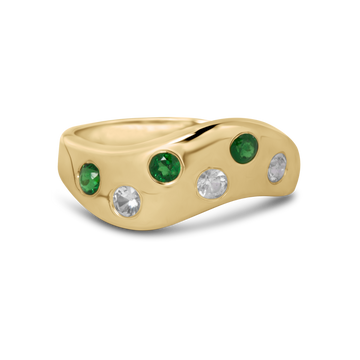 birthstone ring gold, may birthstone ring