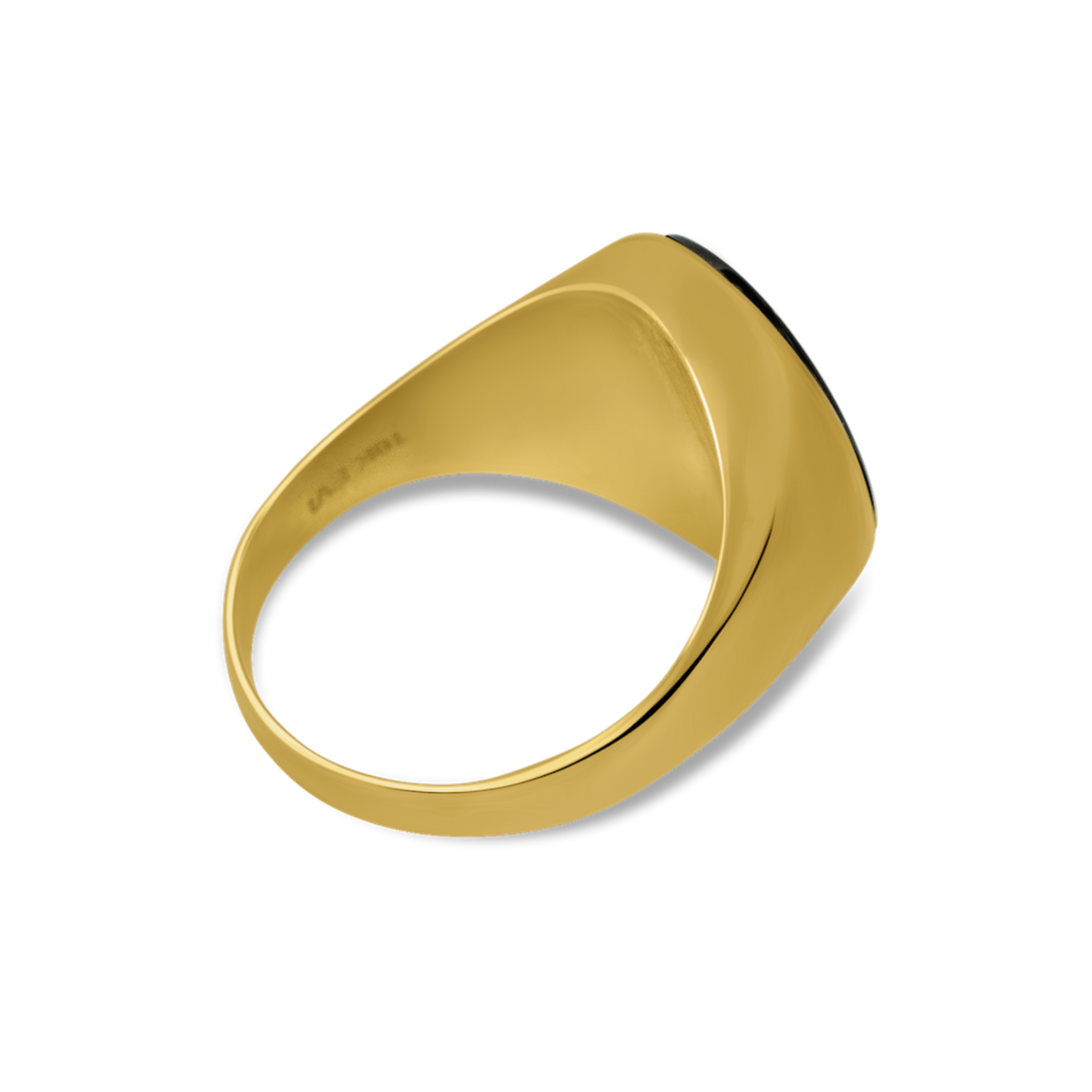 14k yellow gold onyx ring men’s