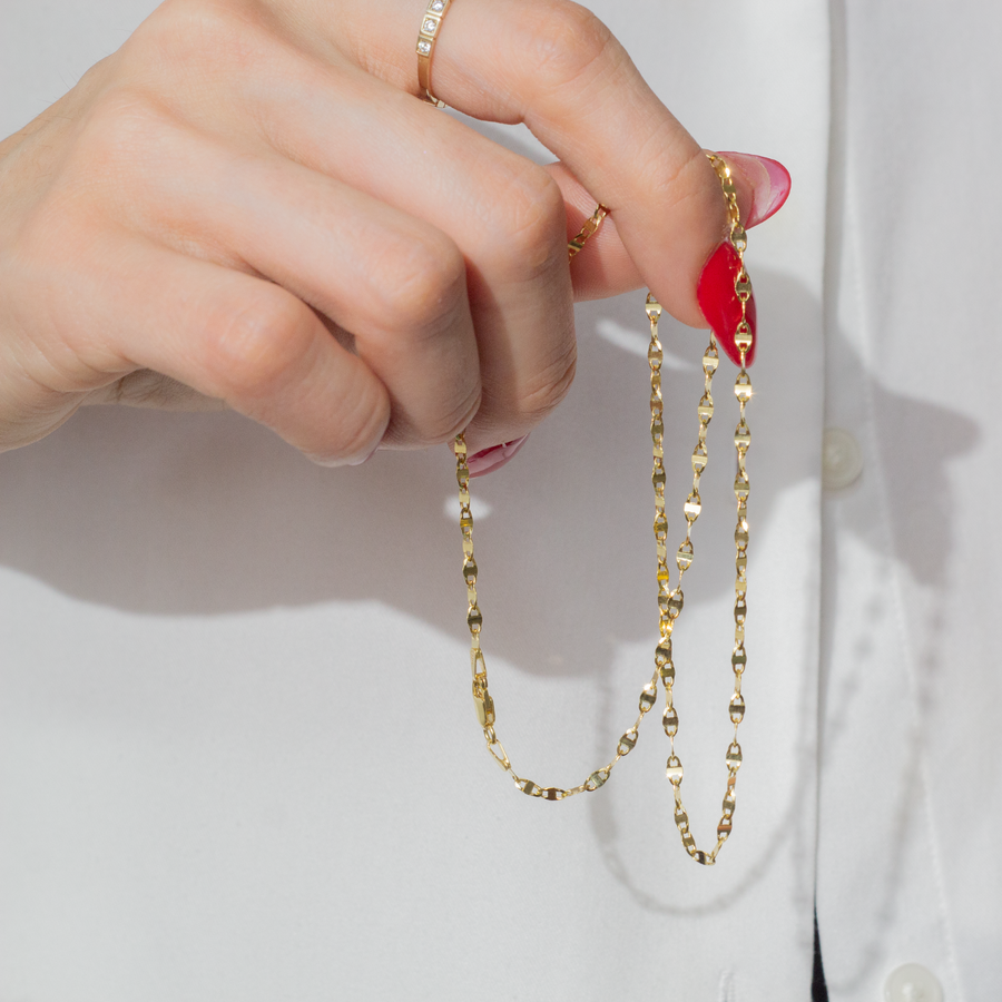 16 inch gold chain 14k