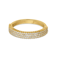 Pave CZ Ring | 10k Gold