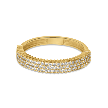 Pave CZ Ring | 10k Gold
