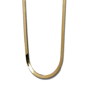 thin herringbone chain gold, mejuri serpentine chain, herringbone chain yellow gold, gold herringbone