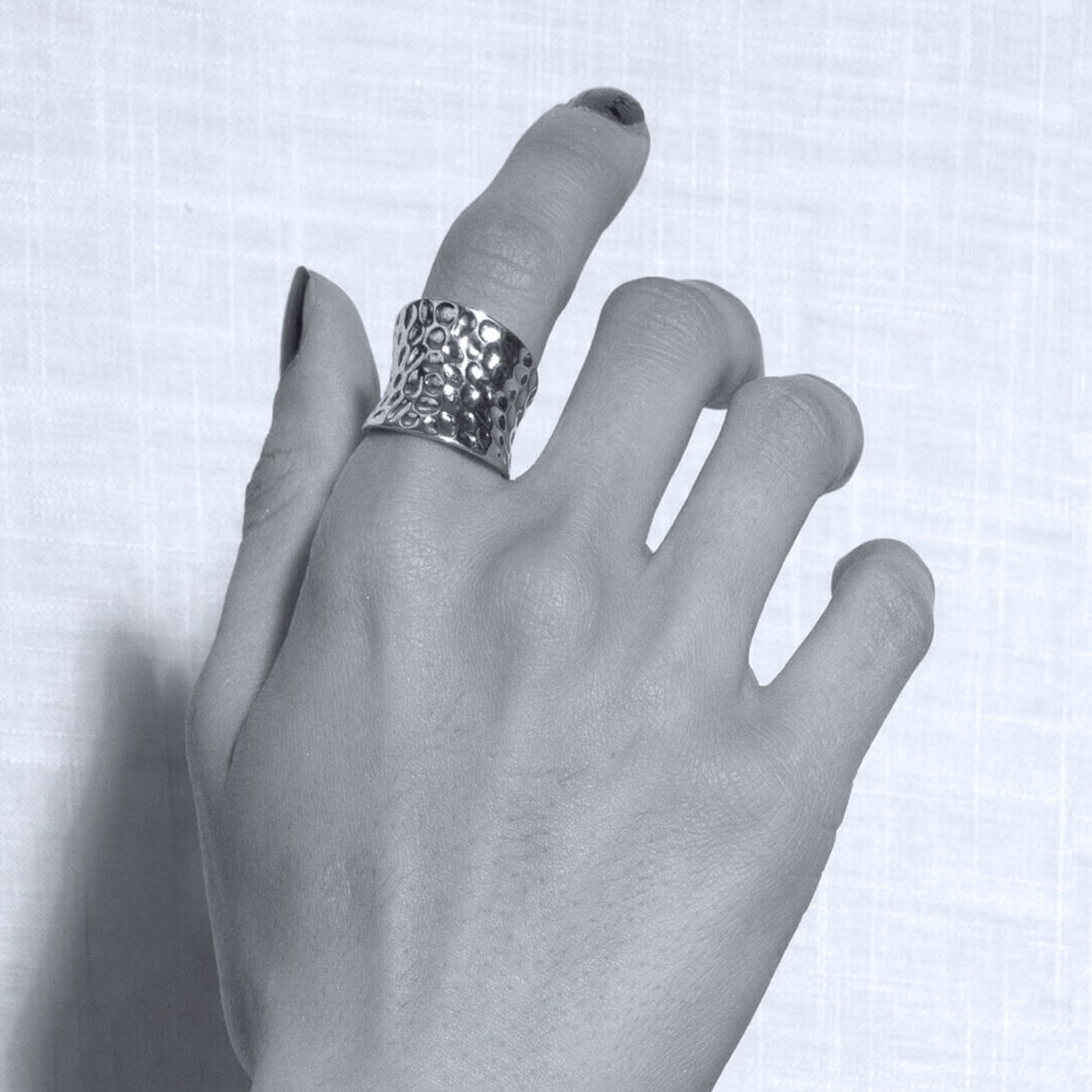 chunky silver ring, chunky boho silver ring, 925 sterling silver rings canada