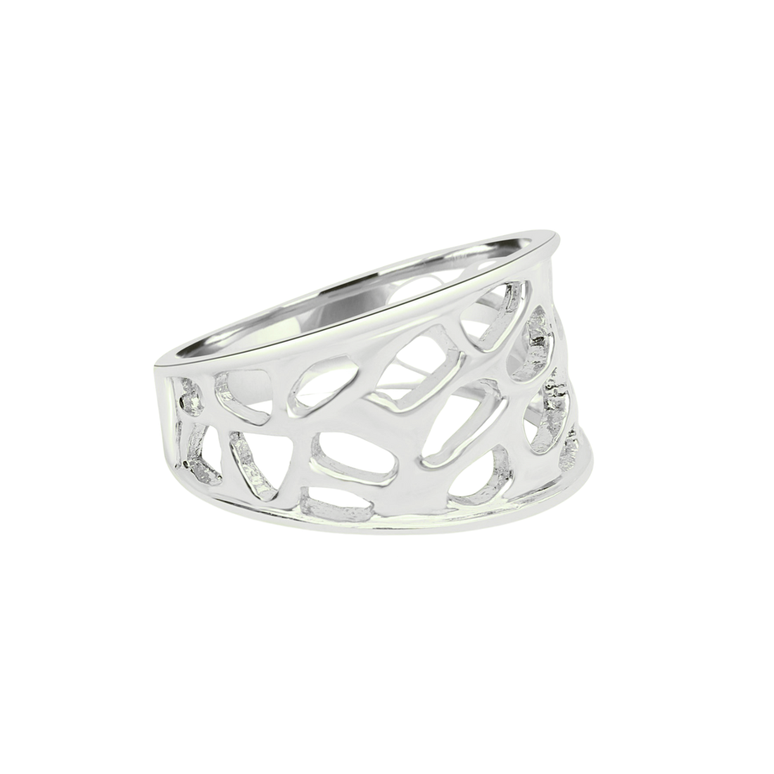 Chunky Boho Ring | 10k Yellow/White/Rose Gold, Silver