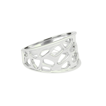 Chunky Boho Ring | 10k Yellow/White/Rose Gold, Silver