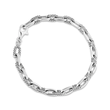 Chunky Women's Bracelet | Silver | 7.5"