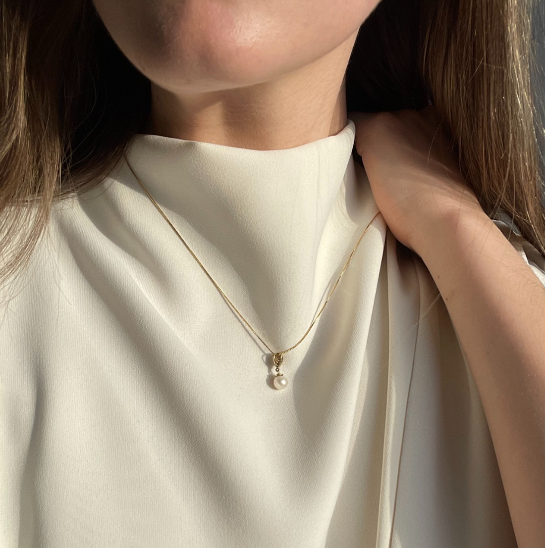 real pearl necklace canada