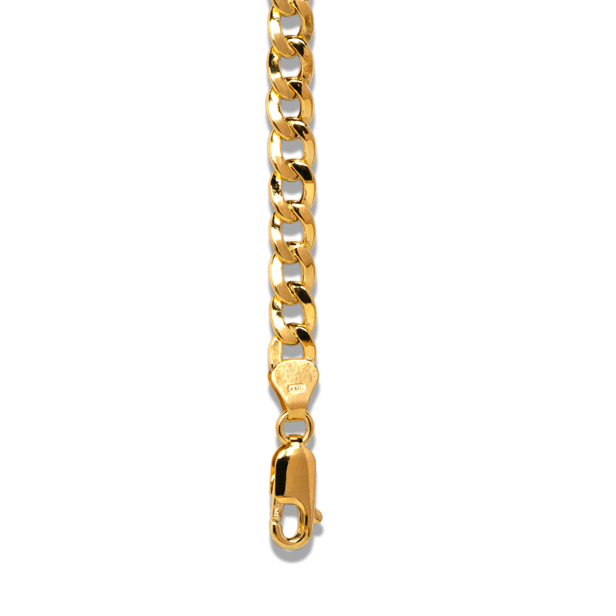 mens fancy gold curb chain, shop mens gold curb chain bracelet canada, gold curb chain bracelet