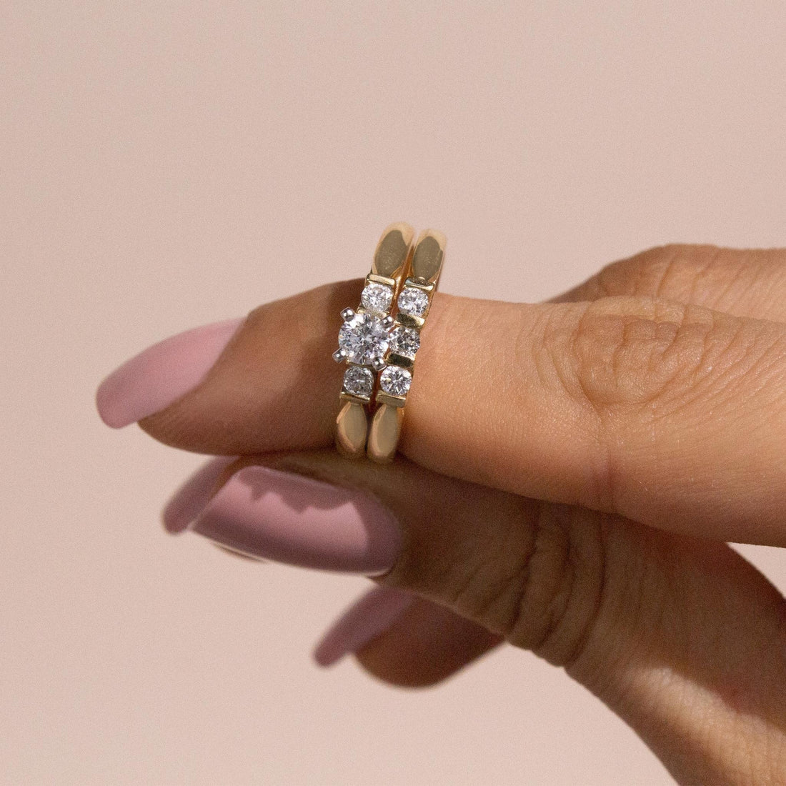 Three Stone Diamond Ring | Lee Michaels Fine Jewelry