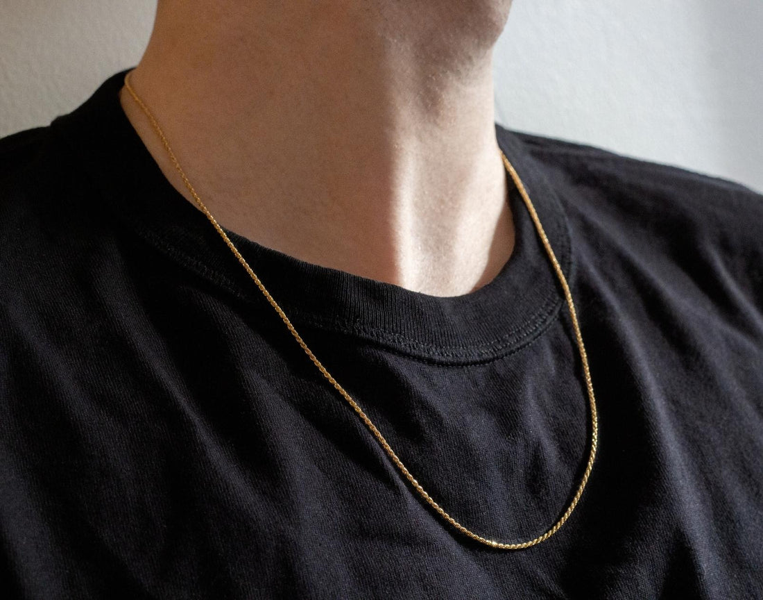 Thin Rope Chain | 10k Gold | 1.3mm | 18-26"