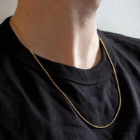 Thin Rope Chain | 10k Gold | 1.3mm | 18-26"