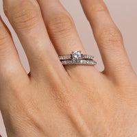 0.75ct solitaire diamond ring