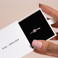 solitaire half carat diamond ring