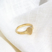  10k gold ring vintage, 10k solid gold ring