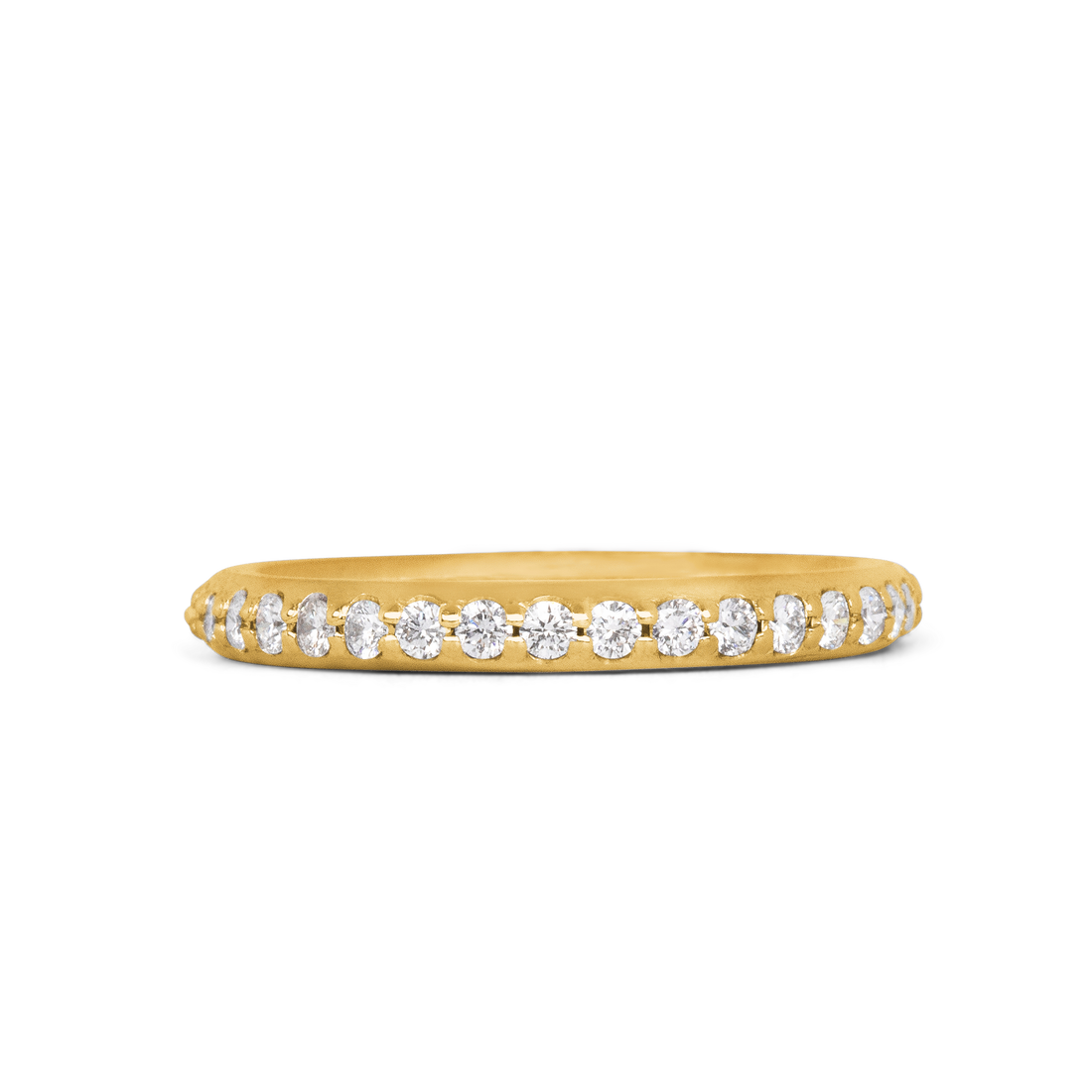 Diamond Band Ring | 0.38 CT | 10k-14k Yellow/White/Rose Gold