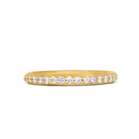 Diamond Band Ring | 0.38 CT | 10k-14k Yellow/White/Rose Gold