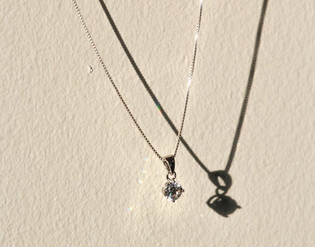 cz pendant toronto, sterling silver necklace chain, cubic pendant toronto