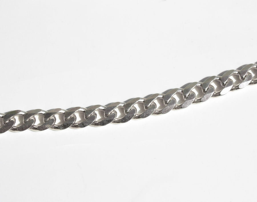 Silver curb chain, toronto mens jewelry, mens chain, silver mens chain, curb chain, cheap mens curb chain silver toronto, 5.5 mm curb link silver chain toronto