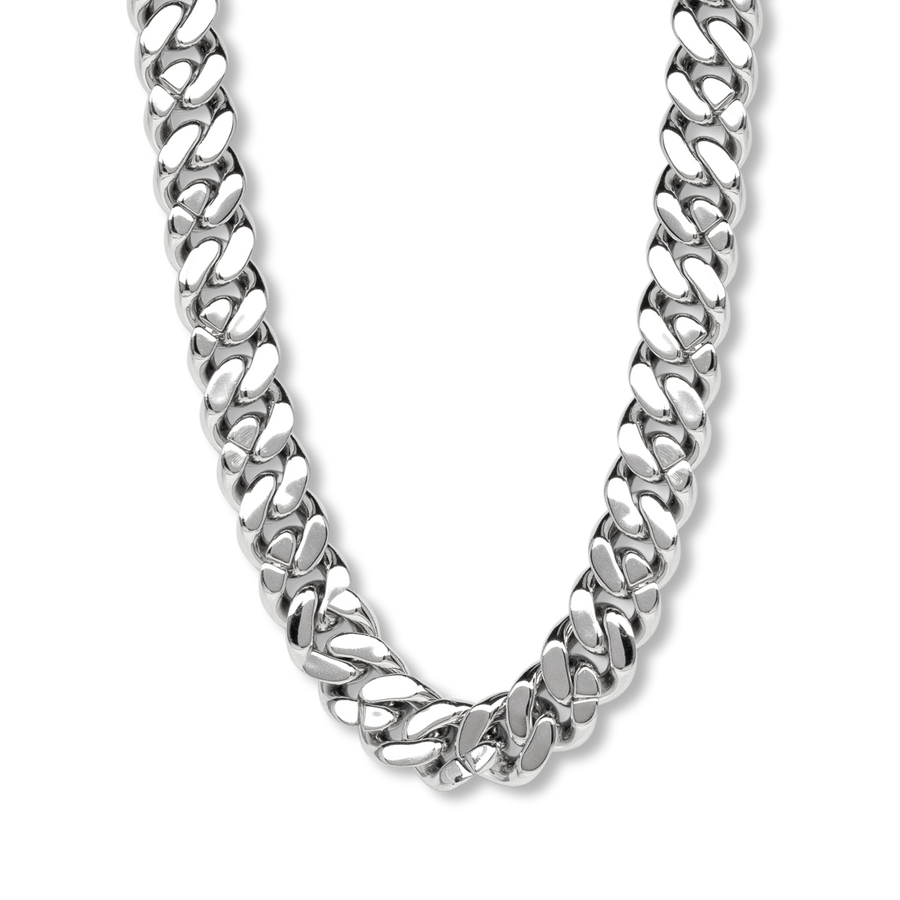 Heavy Cuban Link,  999 silver cuban link chain