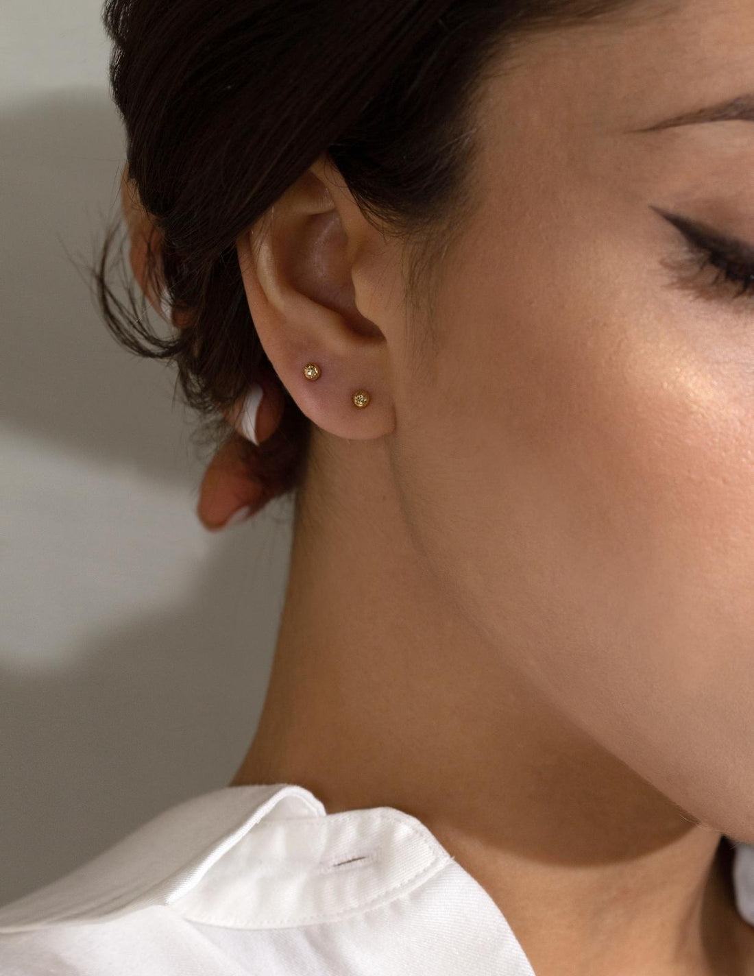 Women's gold earrings, gold studs Earrings, Ear Stud Canada
