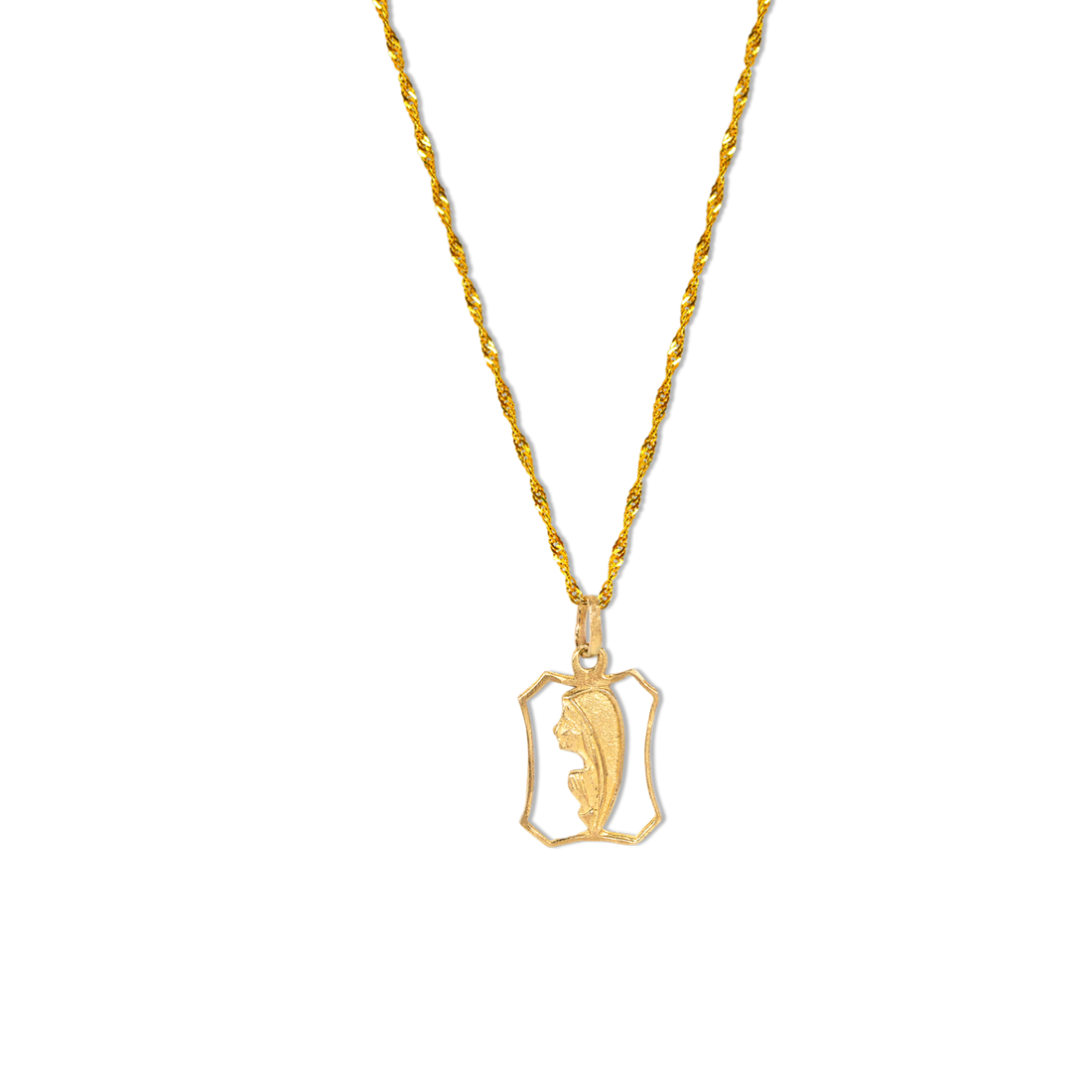 Praying Mary | 10k Gold | 16–22"