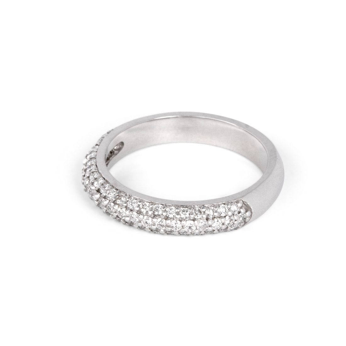 Pavé Diamond chunky Dôme Ring