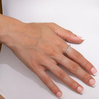 white gold diamond ring, unique rings canada, unique engagement ring canada
