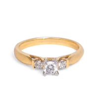 cheap 3 stone engagement rings