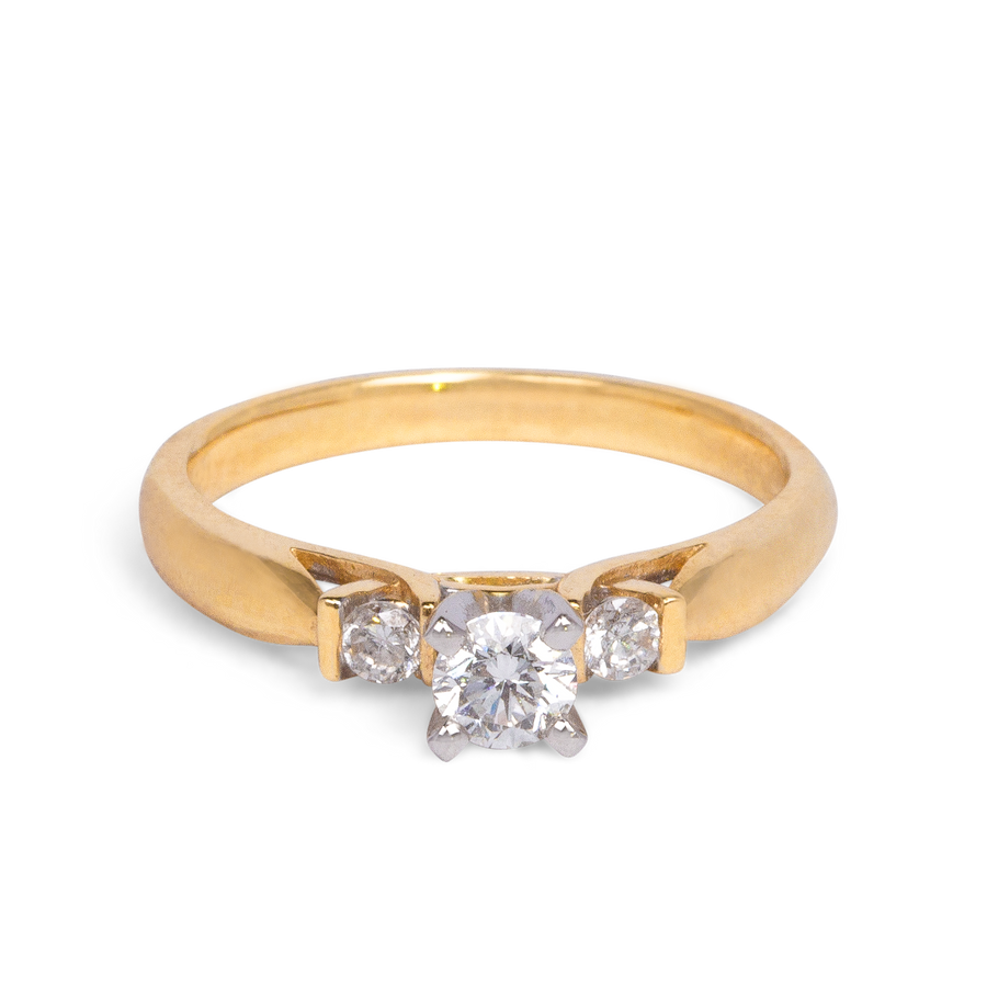 cheap 3 stone engagement rings