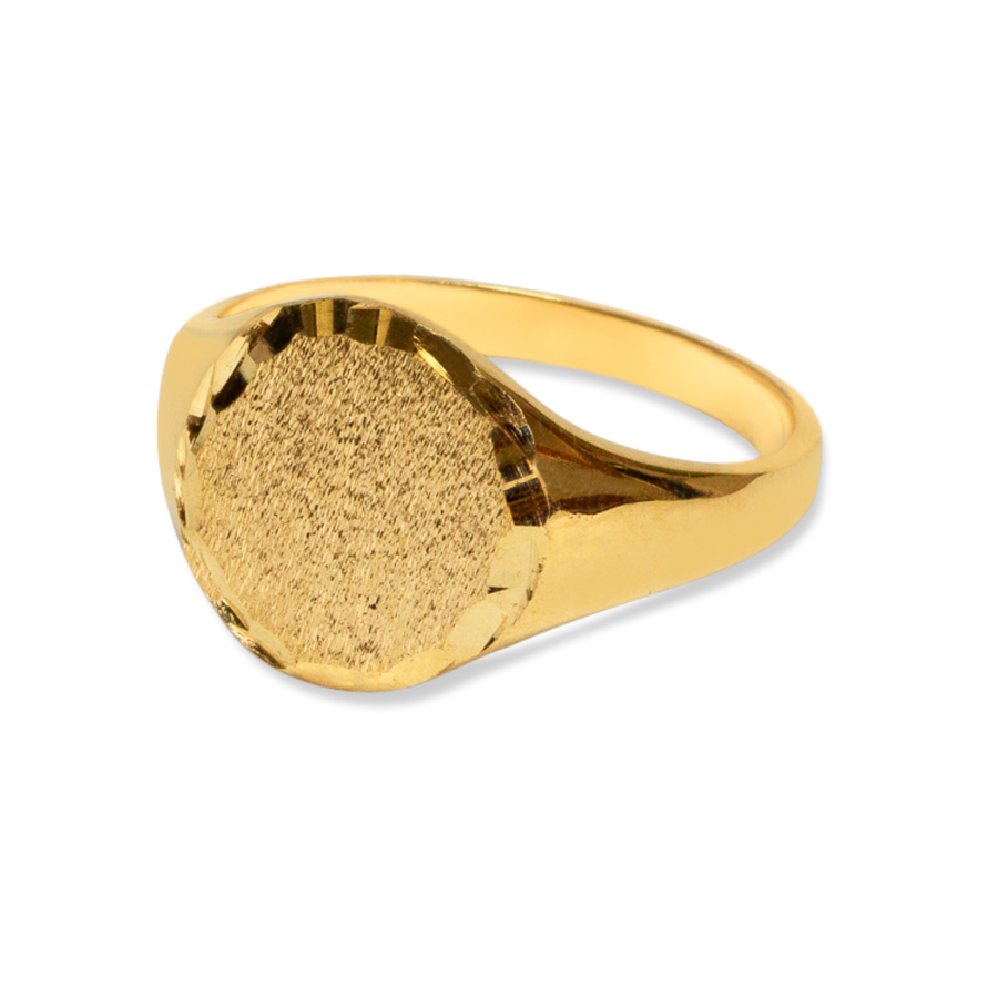 signet ring man gold canad, man solid gold signet ring toronto, man solid gold pinky ring canada