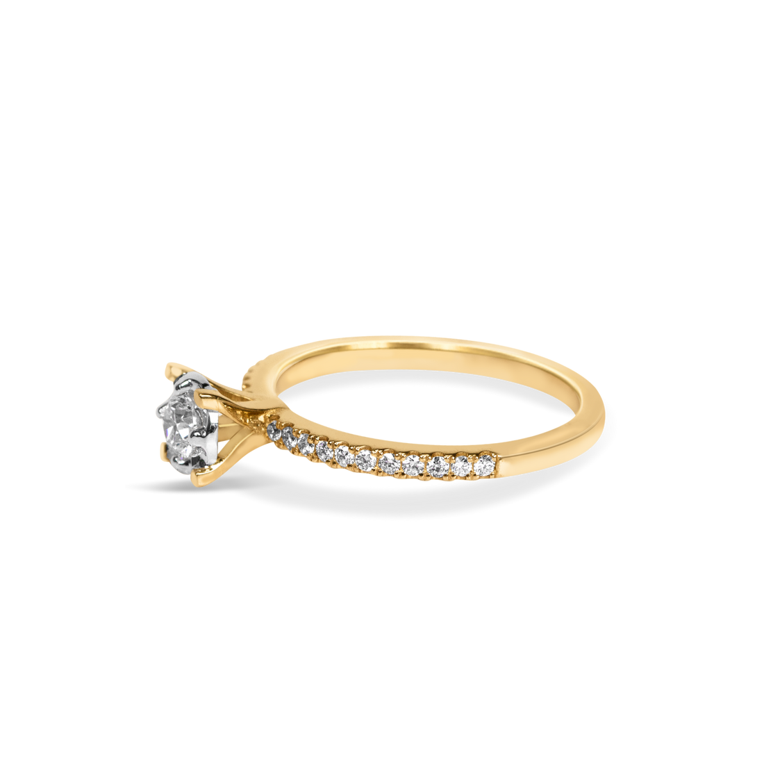 0.5 carat solitaire diamond ring