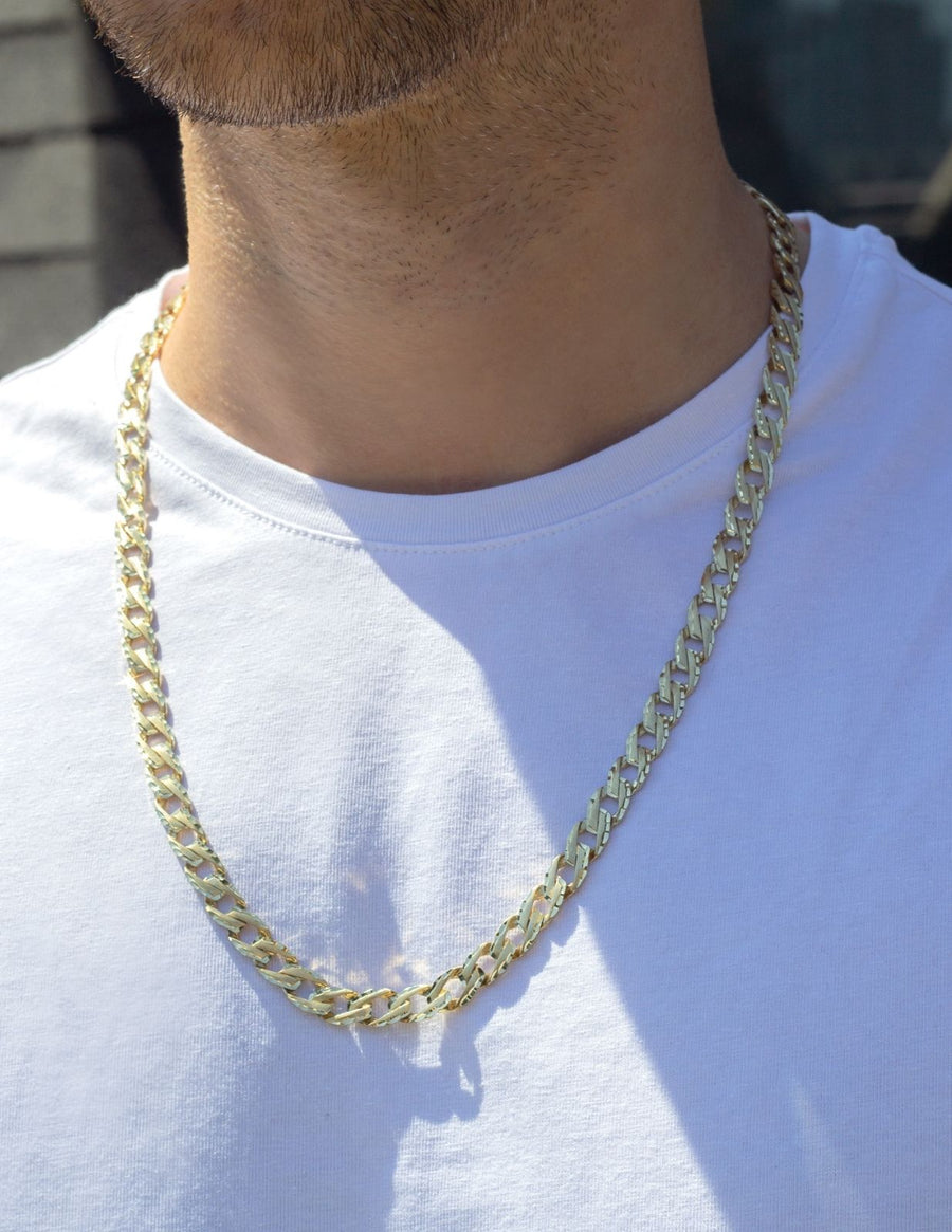 mens gold chains canada, solid gold chain mens toronto, white gold curb chain Toronto