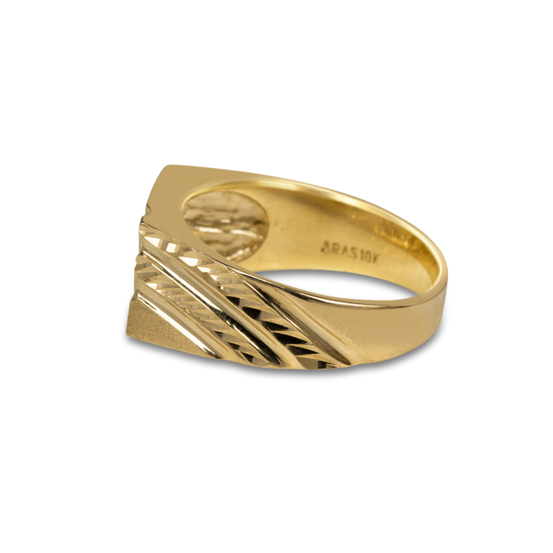 solid gold man ring, man 14k gold signet, man gold pinky ring 14k