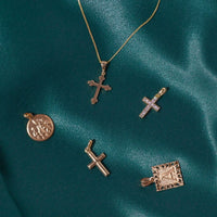 amazon canada gold cross necklace, christian pendant necklace toronto, christian pendant necklace canada