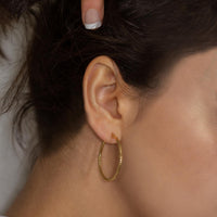 diamond cut gold hoop earrings, hammered gold hoop earrings, large hammered hoop earrings