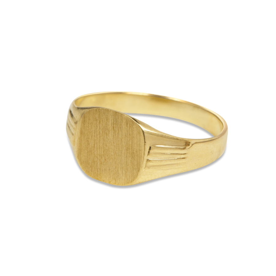 signet ring man gold, man solid gold signet ring toronto, man solid gold pinky ring