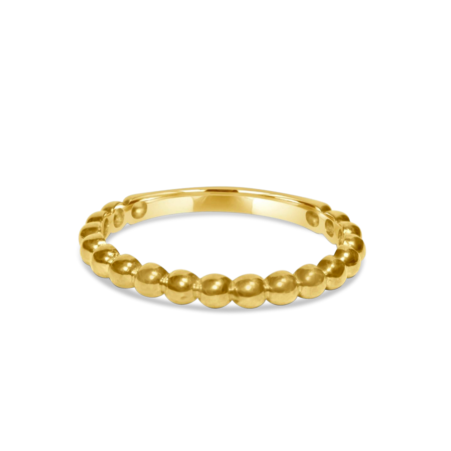 cheap gold ring womens toronto, buy 10k gold ring toronto, 14k gold beaded ring, gold bubble ring, 14k gold stacking rings