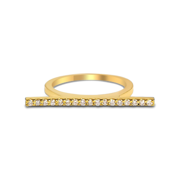 bar ring gold, bar ring 10k gold, gold square bar ring with diamonds