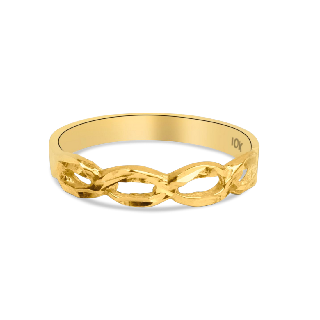 gold edwardian ring, gold chain ring womens, gold chain link ring