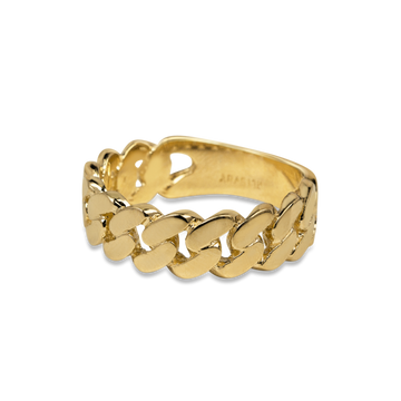 gold chain ring mens, gold chain link ring, gold chain ring design, 14k gold chain ring, 	gold chainring