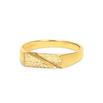 gold bar toronto, gold bar ring toronto, buy gold bar ring canada, gold bar pinky ring