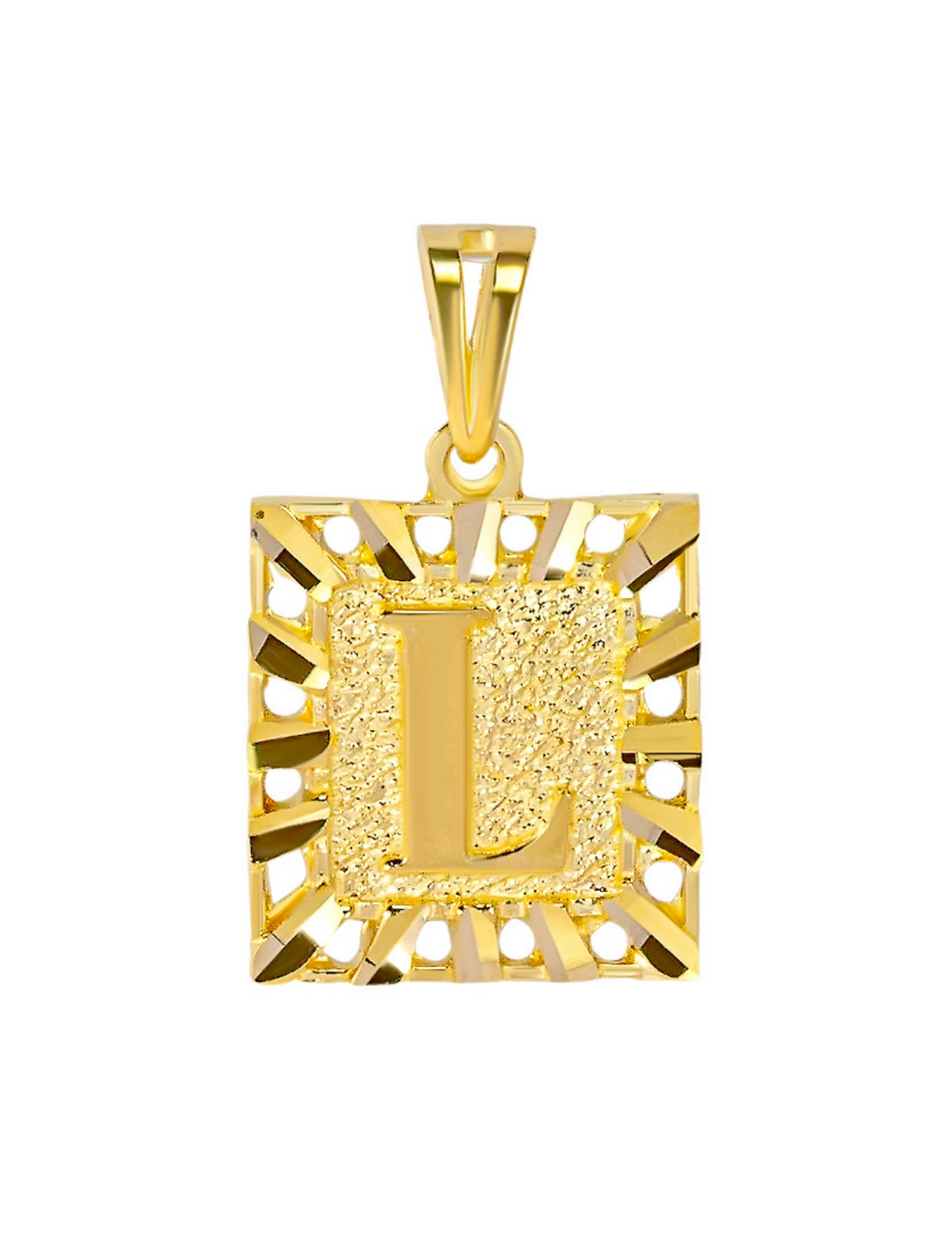 Initial Pendant | 10k Gold | 16–22"