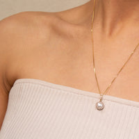 Pearl Pendant Necklace | 10k Gold | 20"