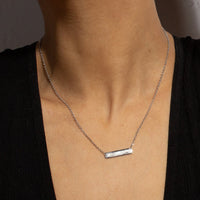 sterling silver necklace chain toronto, silver name necklace canada
