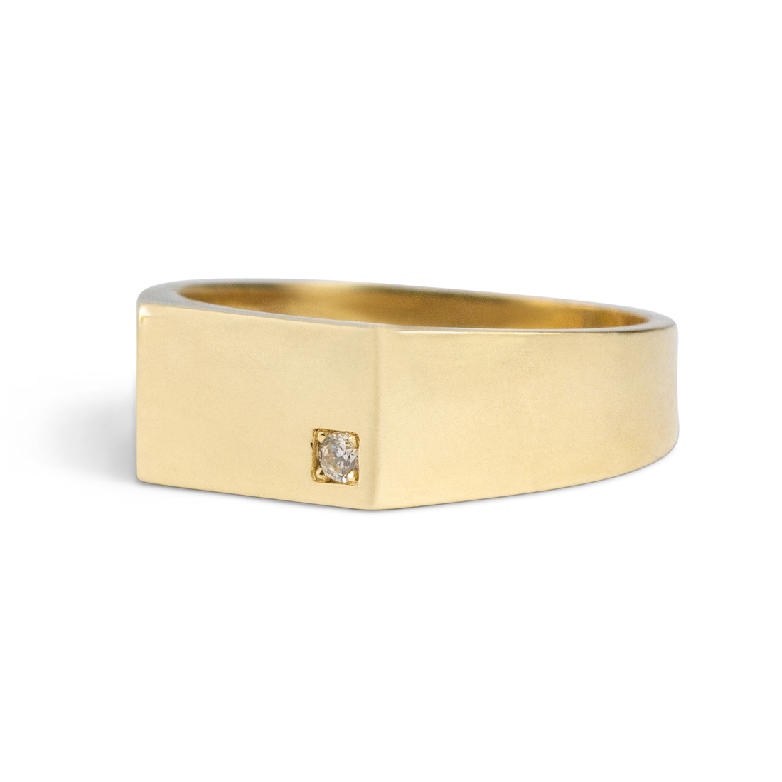 mens gold ring