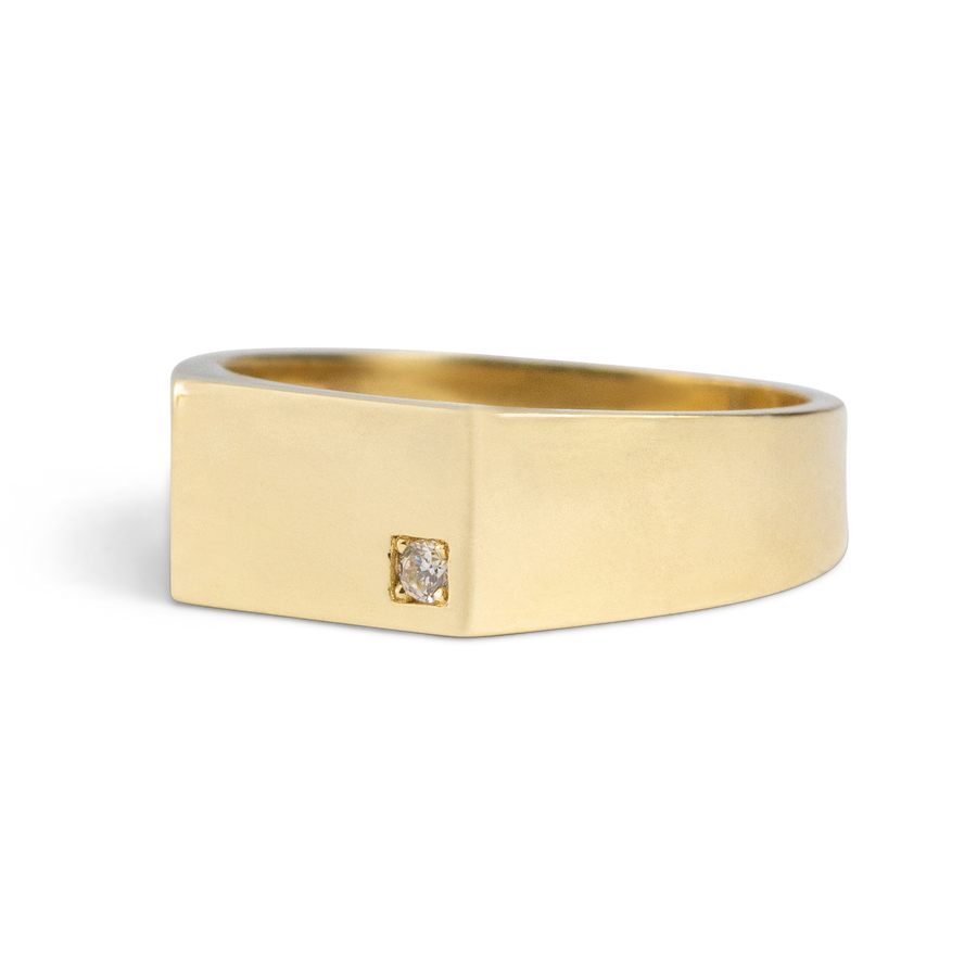 mens gold ring