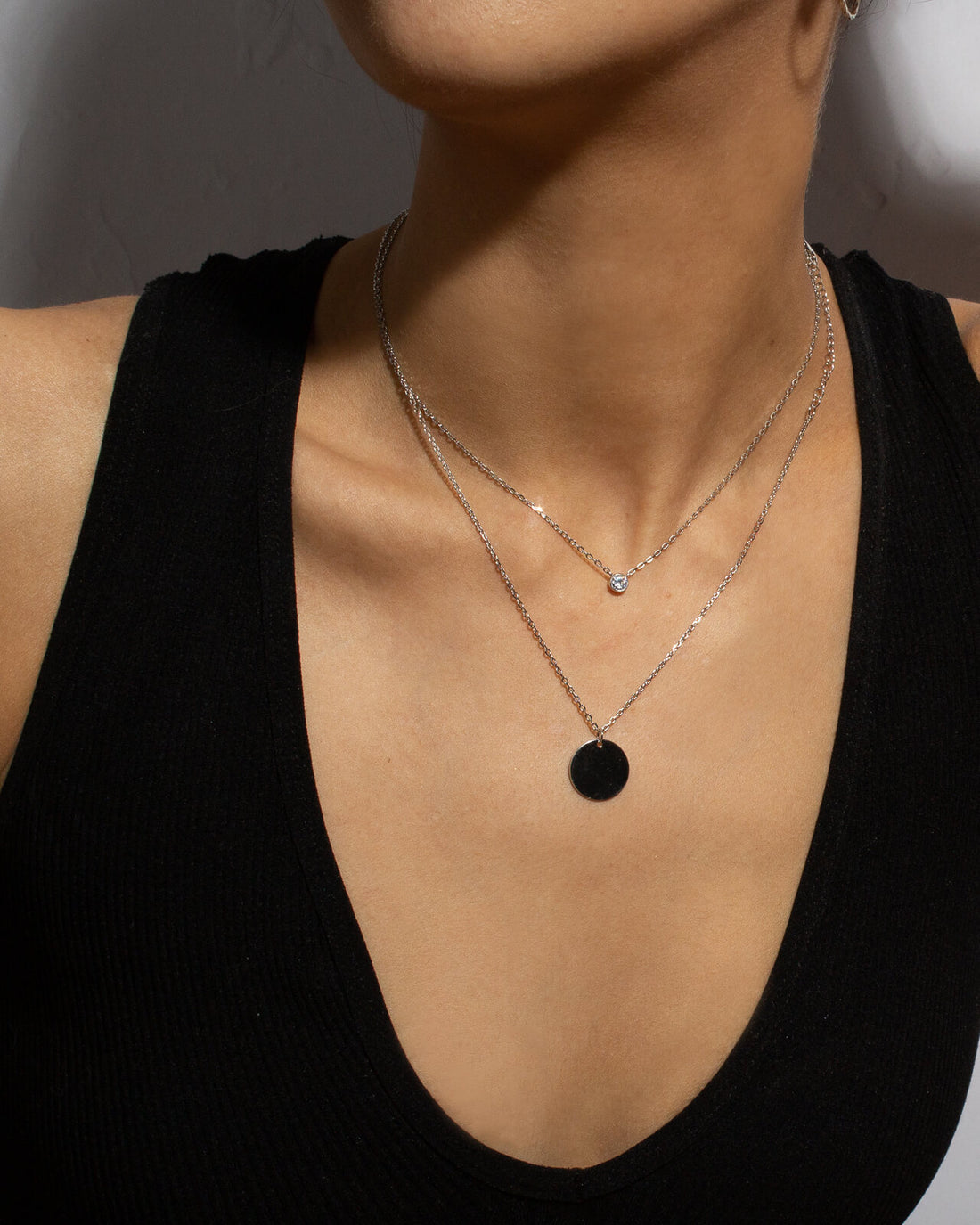 Essential Necklace | Silver | 16-18"